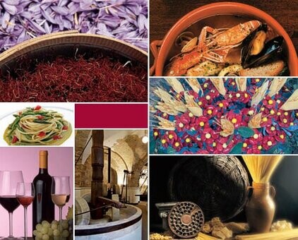 L'enogastronomia in Abruzzo. Ogni borgo e paese offre una vasta gamma di possibilità per gustare i piatti della tradizione locale, che varia davvero in maniera sorprendente da luogo a luogo, ed è legata strettamente alla stagionalità. Basta spostarsi di poche decine di chilometri, passando da una valle all’altra, valicando un crinale, superando un passo di alta quota, per scoprire piatti e prodotti diversi. Una delle peculiarità della cucina montanara abruzzese è infatti questa: la diversificazione locale delle ricette. Chi viene spesso in vacanza tra le montagne abruzzesi impara a distinguere le sottili ma sostanziali differenze di gusto e sapore che esistono addirittura tra gli stessi piatti preparati da cucine diverse, e a individuare il suo preferito. A volte queste distinzioni sono oggetto di simpatiche diatribe che animano le serate a tavola nelle lunghe sere d’estate.