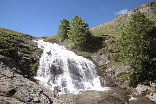 Le Cascate delle Cento Fonti, situate nella suggestiva Valle delle Cento Fonti, rappresentano una delle perle naturali più affascinanti dei Monti della Laga, nel cuore dell'Abruzzo. Questa spettacolare area prende il nome dalle numerose cascatelle che il torrente Fosso dell'Acero alimenta nella sua discesa, tra i faggi secolari, creando un panorama unico di acque che si gettano tra le rocce. Con circa 100 cascate che punteggiano il paesaggio, l'ambiente circostante è ancora più incantevole grazie alla presenza di una ricca flora selvaggia, tra cui diverse specie di orchidee che colorano il cammino. L'itinerario per raggiungere le cascate si sviluppa all'interno di una fitta vegetazione e costituisce una delle esperienze di trekking più suggestive e ricompensanti della regione. L'escursione, che si sviluppa in un anello, permette ai visitatori di immergersi completamente nella natura incontaminata, con numerosi ruscelli e piscine naturali che accompagnano il cammino. Il percorso si snoda in un contesto di grande bellezza, tra i suoni della natura e il costante spettacolo delle cascate che si susseguono durante tutta la salita, creando un'atmosfera magica. L'escursione parte dal piccolo abitato di Cesacastina, nel comune di Crognaleto, situato a 1.141 metri di altitudine, di fronte al Gran Sasso. Da qui, si inizia a salire verso il Fosso dell'Acero, dove si incontra il torrente che alimenta le cascate. Continuando, il sentiero si addentra nella faggeta del Bosco Tignoso, una delle zone più affascinanti del percorso, offrendo uno scenario rigoglioso e fresco. La fatica della salita è ampiamente ripagata dalla bellezza dei luoghi attraversati e dal panorama che si apre man mano che si guadagna quota. L'escursione richiede una buona preparazione fisica, con un dislivello di circa 620 metri e una durata di oltre 5 ore. Sebbene impegnativa, l'escursione alle Cascate delle Cento Fonti è una delle esperienze più gratificanti per gli amanti della natura e del trekking, regalando emozioni indimenticabili a chi affronta il percorso. Un'ottima occasione per scoprire la bellezza selvaggia dell'Abruzzo, lontano dalle mete turistiche più frequentate, ma altrettanto affascinante e suggestivo.