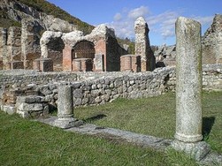 Il sito archeologico di Amiternum.