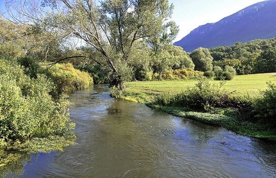 Parchi Naturali, boschi e Trekking: Le anse del fiume Tirino. Il fiume Tirino, tra i più limpidi e suggestivi d’Italia, nasce dalle risorgive di Capo d’Acqua e Presciano, situate tra Capestrano e Ofena, ai piedi del Gran Sasso. Il corso del Tirino è una delle aree naturali più affascinanti dell’Abruzzo, dove la purezza delle acque e la bellezza del paesaggio circostante offrono un’esperienza immersiva nella natura. La valle che attraversa il fiume è un luogo ideale per gli appassionati di sport all’aria aperta, che vi trovano un perfetto connubio tra natura incontaminata e tranquillità. Questo angolo di Abruzzo è particolarmente apprezzato dai pescatori sportivi, che giungono da tutta Italia per approfittare della qualità delle acque del Tirino. Le sue limpide acque sono anche una risorsa preziosa per il birdwatching, grazie alla presenza di una fauna ricca e variegata. Colonizzano le rive del fiume specie come il martin pescatore, la gallinella d’acqua, e il porciglione, mentre durante la stagione migratoria è possibile avvistare aironi, anatre selvatiche e folaghe. Il fiume diventa così un osservatorio naturale straordinario per chi desidera esplorare la biodiversità del territorio. Oltre alla bellezza naturalistica, la valle del Tirino offre numerosi sentieri accessibili, ideali per escursioni a piedi, in mountain bike o a cavallo. La pianura che caratterizza la zona rende questi percorsi particolarmente adatti a tutti, compresi famiglie con bambini piccoli. Camminando lungo le sponde del fiume, si possono osservare paesaggi suggestivi, dove la flora e la fauna si integrano armoniosamente con il territorio. La possibilità di praticare attività fisica all’aperto rende questa zona perfetta per una gita o per una giornata di relax immersi nella natura. A pochi passi dal fiume, i borghi storici di Capestrano e Ofena aggiungono un ulteriore fascino alla valle del Tirino. Questi piccoli centri, ricchi di tradizioni e storia, invitano i visitatori a scoprire la cultura e il patrimonio abruzzese. Con il loro antico fascino e la vista spettacolare sulle montagne circostanti, Capestrano e Ofena sono il punto di partenza ideale per esplorare il territorio, creando una fusione perfetta tra la natura selvaggia e la storia millenaria della regione. La valle del Tirino è dunque un luogo dove la tranquillità e la bellezza naturale si mescolano con la cultura, creando un’esperienza unica e completa.