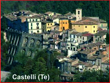 La produzione della ceramica a Castelli in Provincia di Teramo in Abruzzo. La produzione della ceramica a Castelli, piccolo borgo ai piedi del Gran Sasso in Provincia di Teramo, rappresenta una delle più importanti e prestigiose tradizioni artigianali dell'Abruzzo, un'arte antica che nel corso dei secoli ha saputo trasformare la terra e i colori in autentiche opere d'arte. La lavorazione della ceramica castellana affonda le proprie radici nel Medioevo e raggiunse il suo massimo splendore tra il Cinquecento e il Seicento, grazie all'opera di importanti famiglie di ceramisti che contribuirono a rendere il borgo celebre anche oltre i confini regionali. Piatti, vasi, coppe, mattonelle e altri manufatti venivano modellati e decorati con grande maestria, spesso caratterizzati da vivaci motivi ornamentali, scene figurative, elementi floreali e rappresentazioni ispirate alla natura e alla vita quotidiana. La particolare qualità delle argille locali e la creatività degli artigiani hanno permesso di sviluppare nel tempo uno stile riconoscibile, nel quale la precisione della lavorazione si unisce alla ricchezza della decorazione e alla brillantezza degli smalti. La ceramica di Castelli è così diventata parte integrante dell'identità culturale del borgo, un patrimonio artistico che racconta la storia di intere generazioni di artigiani e il profondo legame tra la comunità e il proprio territorio. Ancora oggi l'arte ceramica rappresenta un elemento fondamentale della cultura e dell'economia locale, grazie alla presenza di botteghe e laboratori che custodiscono tecniche tradizionali e, allo stesso tempo, sperimentano nuove forme e linguaggi contemporanei. Il sapere degli antichi maestri viene tramandato attraverso la pratica quotidiana, mantenendo viva una tradizione fatta di manualità, pazienza e creatività, nella quale ogni manufatto conserva il valore dell'unicità e del lavoro artigianale. La ceramica castellana costituisce inoltre un importante patrimonio storico e artistico, testimoniato dalle collezioni e dai musei dedicati alla produzione locale, che permettono di conoscere l'evoluzione di questa straordinaria forma d'arte e le diverse tecniche sviluppate nel corso dei secoli. Visitare Castelli significa quindi entrare in un mondo dove la materia prende forma attraverso gesti antichi e sapienti, scoprendo un'arte che continua a rinnovarsi senza perdere il legame con le proprie radici. La produzione ceramica rappresenta così un autentico simbolo della Provincia di Teramo e dell'Abruzzo, un patrimonio da tutelare e valorizzare che unisce storia, cultura, artigianato e creatività e che ancora oggi porta nel mondo il nome e l'identità di Castelli.