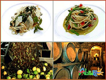 La cucina tradizionale abruzzese è un autentico viaggio nei sapori genuini della montagna, della collina e del mare, capace di combinare ingredienti semplici con ricette tramandate da generazioni. I piatti della regione esaltano le materie prime locali: carni di agnello, pecora e maiale, formaggi come il pecorino e la ricotta, legumi, cereali e ortaggi coltivati in piccoli orti familiari. Tra le specialità più celebri figurano gli arrosticini di pecora, sottili spiedini cotti alla brace, la pasta fatta in casa come maccheroni alla chitarra e gnocchi di patate, e zuppe nutrienti a base di legumi e verdure di stagione. Anche i prodotti del mare hanno un ruolo importante, con piatti a base di pesce fresco e molluschi tipici della costa adriatica. Il patrimonio gastronomico abruzzese è completato da dolci e prodotti da forno che testimoniano l’abilità artigianale della regione. Le ferratelle, sottili cialde croccanti, i bocconotti di mandorle e cioccolato, e i confetti di Sulmona sono solo alcune delle eccellenze dolciarie che accompagnano le festività locali. Particolare attenzione è riservata anche all’olio extravergine d’oliva e ai vini dei piccoli vigneti montani e collinari, come il Montepulciano d’Abruzzo e il Trebbiano, che completano i pasti con profumi e sapori autentici. La cucina abruzzese, con la sua combinazione di tradizione, territorialità e sapori intensi, rappresenta un elemento fondamentale dell’identità culturale e gastronomica della regione.