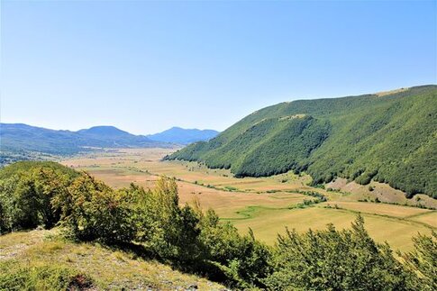 Trekking negli Altopiani e Pianori in Abruzzo: Fare trekking nell’Altopiano del Quarto Grande e Quarto Santa Chiara. L'Altopiano del Quarto Grande si estende alle falde meridionali del massiccio della Maiella, a circa 1300 metri di altitudine, e collega il territorio di Cansano, a nord, con Pescocostanzo, a sud. Si sviluppa per circa 7 km da nord a sud, ed è incastonato tra i monti Rotella, Pizzalto e Calvario. Questo altopiano, sebbene inferiore in dimensioni rispetto a quello delle Cinquemiglia, è comunque una delle principali meraviglie naturali dell'Abruzzo, offrendo paesaggi mozzafiato e una natura incontaminata che attira escursionisti e amanti della montagna. Il centro di riferimento dell'area è il borgo di Pescocostanzo, uno dei più affascinanti d'Abruzzo, che rappresenta un importante punto di partenza per le escursioni. Tra i percorsi più affascinanti, si trova l'eremo di San Michele Arcangelo, un luogo di pace e spiritualità immerso nel verde, che aggiunge ulteriore valore storico e naturalistico a questa straordinaria area. Adiacente al Quarto Grande, l'Altopiano di Quarto Santa Chiara si trova a circa 1250 metri di altitudine e si estende per circa 6 km, collegando Campo di Giove a Pescocostanzo. Questo altopiano, sovrastato dal monte Porrara a est e dal monte Pizzalto a ovest, si distingue per la sua bellezza selvaggia e per la sua posizione strategica che lo rende facilmente raggiungibile da Palena, passando attraverso il valico della Forchetta. L'altopiano è attraversato dalla famosa ferrovia Sulmona-Isernia, meglio conosciuta come la Transiberiana d'Italia, un vero e proprio viaggio nel cuore della montagna. Questo paesaggio è stato testimone di secoli di storia, infatti il feudo che si trovava qui fu distrutto dal terremoto del 1456, ma le terre continuarono a appartenere alle monache del monastero di Santa Chiara di Sulmona fino al 1862, quando furono cedute alla cassa ecclesiastica. L'area è oggi protetta grazie alla presenza della riserva naturale che la rende un rifugio ideale per una vasta gamma di flora e fauna. Il paesaggio di Quarto Santa Chiara, di origine tettonico-carsica, è caratterizzato da un bacino endoreico che nei mesi invernali si trasforma in un vero e proprio "lago", quando le abbondanti precipitazioni e la neve creano un accumulo d'acqua che persiste fino alla primavera. Questo fenomeno è favorito dall'azione carsica del fosso La Vera e di altri ruscelli minori che solcano il terreno impermeabile dell'altopiano. L'inghiottitoio di Capo La Vera è uno degli aspetti più affascinanti di questa zona, dove l'acqua non riesce a defluire e resta accumulata formando una grande pozza. Questa particolarità crea uno spettacolo naturale unico, attirando fotografi e amanti della natura, che possono osservare il cambiamento del paesaggio durante le stagioni. L'altopiano, così caratterizzato, è uno dei luoghi più suggestivi per praticare trekking in Abruzzo, con sentieri che si intrecciano tra boschi, prati e zone umide. Le sorgenti di Capo di Fiume, che si trovano ai margini dell'altopiano, sono un altro punto di interesse, poiché da esse origina il fiume Aventino, un corso d'acqua che arricchisce ulteriormente l'ambiente naturale di questa zona. L'intero altopiano, con il suo terreno argilloso e ricco di ossidi di alluminio, rappresenta un habitat ideale per numerose specie di animali, inclusi uccelli migratori, mammiferi e una varietà di insetti che rendono questa zona particolarmente interessante per gli ecoturisti e gli appassionati di biodiversità. Il paesaggio che caratterizza sia il Quarto Grande che il Quarto Santa Chiara è il risultato di un delicato equilibrio tra la natura carsica e quella alpina, che regala ai visitatori la possibilità di esplorare ambienti diversi, dalle praterie alle foreste, e di vivere un'esperienza unica a contatto con la montagna. Sia il Quarto Grande che il Quarto Santa Chiara sono destinazioni ideali per chi desidera immergersi nella natura e nella storia dell'Abruzzo, praticando trekking, escursioni a cavallo, mountain bike o semplici passeggiate. Questi altopiani, che offrono scenari straordinari e panorami che si estendono fino alle vette della Maiella, sono il luogo perfetto per chi cerca tranquillità e bellezza naturale, lontano dalla frenesia della vita quotidiana. La presenza di sentieri ben segnalati e l'incredibile biodiversità che caratterizza queste aree fanno di questi altopiani un'ottima scelta per tutti coloro che vogliono scoprire le meraviglie naturali dell'Abruzzo in un contesto incontaminato e autentico.