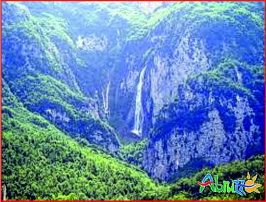 Immagine: la Riserva Naturale di Zompo lo Schioppo. Il comune di Morino, in valle Roveto, ospita la spettacolare “Riserva Naturale di Zompo lo Schioppo” con oltre 1000 ettari di faggeta d’alto fusto e la più bella cascata d’Abruzzo, che precipita da una rupe alta 80 metri in uno scenario di rara bellezza. La fauna include l’orso, il lupo, il gufo reale e il falco pellegrino. Molto interessante il piccolo ma spettacolare Museo/Centro Visita, che accoglie ogni anno molte migliaia di visitatori e scolari. La “Riserva Naturale delle Grotte di Pietrasecca”, nel comune di Carsoli, protegge il particolare e per certi versi unico ambiente carsico locale, che comprende la grotta di Pietrasecca e la grotta grande del Cervo, celebre per i suoi ritrovamenti archeologici e paleontologici e per la straordinaria bellezza delle sue concrezioni candide, di varia forma e struttura, che frastagliano i 400 metri di galleria. Il comune di Anversa degli Abruzzi ospita la meravigliosa “Oasi WWF delle Gole del Sagittario”, che protegge le lunghe e spettacolari gole, dalla tipica sezione a V, scavate e modellate in milioni di anni dall’azione erosiva delle acque del fiume Cavuto. Tutte le specie di mammiferi (tranne il camoscio) e di uccelli tipiche della fauna appenninica sono presenti nell’oasi, in particolare l’aquila reale, il falco pellegrino, il picchio muraiolo, il gracchio corallino. Infine alle porte di Tempèra, frazione dell’Aquila, si trova il “Parco Territoriale delle Sorgenti del Vera”, istituito a tutela di una limpidissima risorgenza che ospita rare specie di alghe. Circondate da pioppi e salici secolari, le acque sono frequentate dal martin pescatore, dall’airone cenerino e dal merlo acquaiolo.