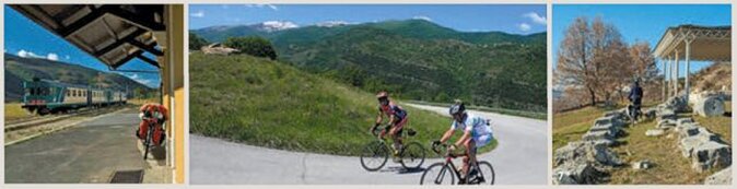 Pedalare attraverso la natura dell’Abruzzo significa immergersi in un territorio sorprendentemente vario, dove il paesaggio cambia continuamente e offre al cicloturista scenari sempre nuovi da vivere lentamente. Dalla costa adriatica, con le spiagge, le pinete e i suggestivi paesaggi della Costa dei Trabocchi, le strade e i percorsi ciclabili conducono verso le colline dell’entroterra, tra vigneti, uliveti, campagne e piccoli borghi, per poi raggiungere le grandi montagne dell’Appennino. Nei parchi e nelle aree protette abruzzesi la bicicletta diventa un punto di osservazione privilegiato per scoprire boschi di faggio, vallate, altopiani, corsi d’acqua e panorami dominati dalle cime del Gran Sasso, della Majella, del Velino e dei Monti della Laga. Lontano dai percorsi più trafficati, il cicloturismo permette di assaporare il silenzio delle aree interne, seguire strade immerse nel verde e osservare con maggiore attenzione la ricchezza degli ambienti naturali, sempre nel rispetto delle regole delle aree protette e della fauna selvatica. In ogni stagione il territorio offre prospettive differenti: la primavera regala prati fioriti e colori intensi, l’estate invita a cercare la frescura dei boschi e delle quote più elevate, mentre l’autunno trasforma vallate e foreste in un mosaico di tonalità calde. Anche l’inverno, nei tratti e nelle condizioni adatte, può offrire panorami particolarmente suggestivi. La natura è quindi uno dei grandi protagonisti del cicloturismo abruzzese e rende ogni itinerario un’esperienza di scoperta, in cui la fatica della pedalata si accompagna alla bellezza di paesaggi autentici, alla tranquillità delle strade meno frequentate e alla possibilità di vivere da vicino uno dei patrimoni naturali più importanti dell’Italia centrale.